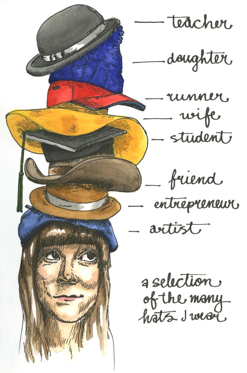 They have hats