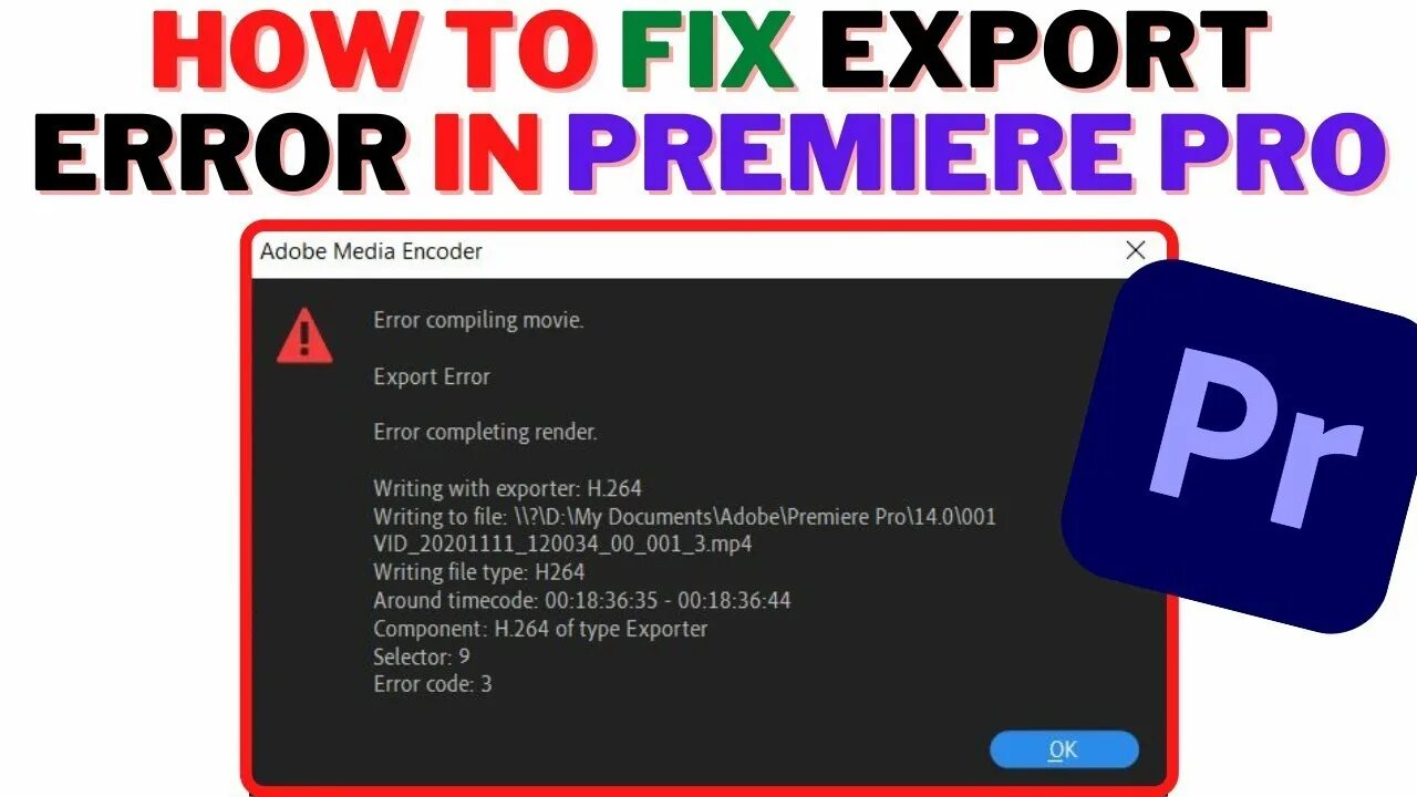 Error while compiling