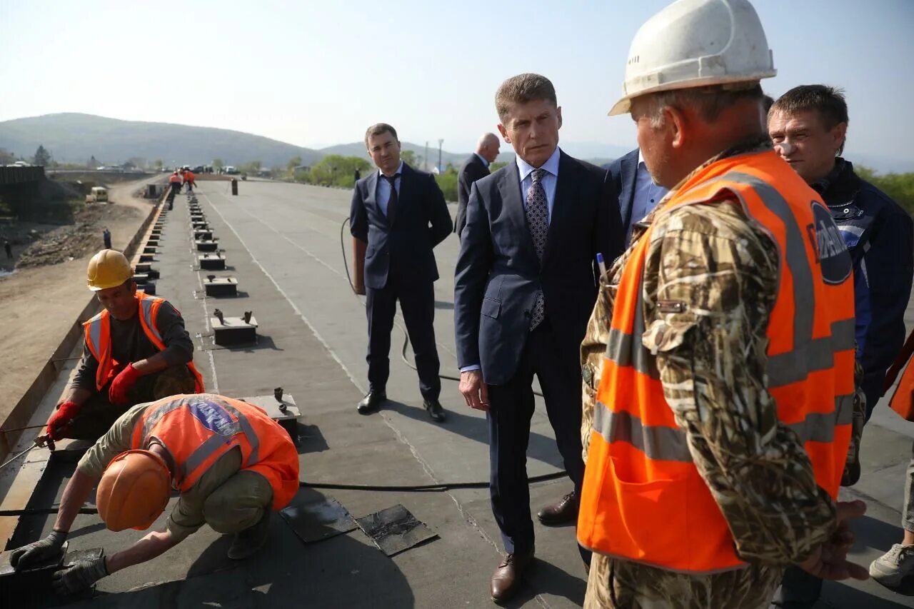 Новости артема приморский край. Трасса Владивосток находка порт Восточный.