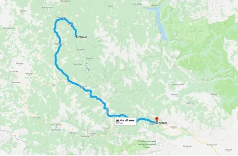 Барнаул акташ расстояние на машине горный алтай