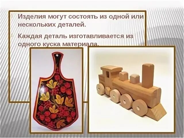 Варианты изделий технология проект