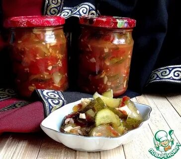 Рецепт салата с огурцами по грузински