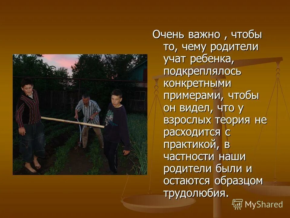 Пример реального человека который является образцом трудолюбия