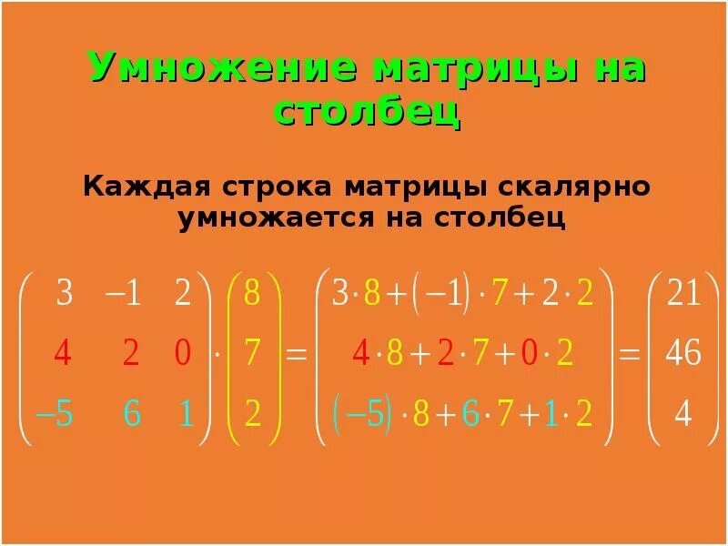 Произведение столбца на строку. Как перемножать определители матриц. Умножение квадратной матрицы на столбец. Умножение 2 матриц. Правило умножения матриц 2 на 2.