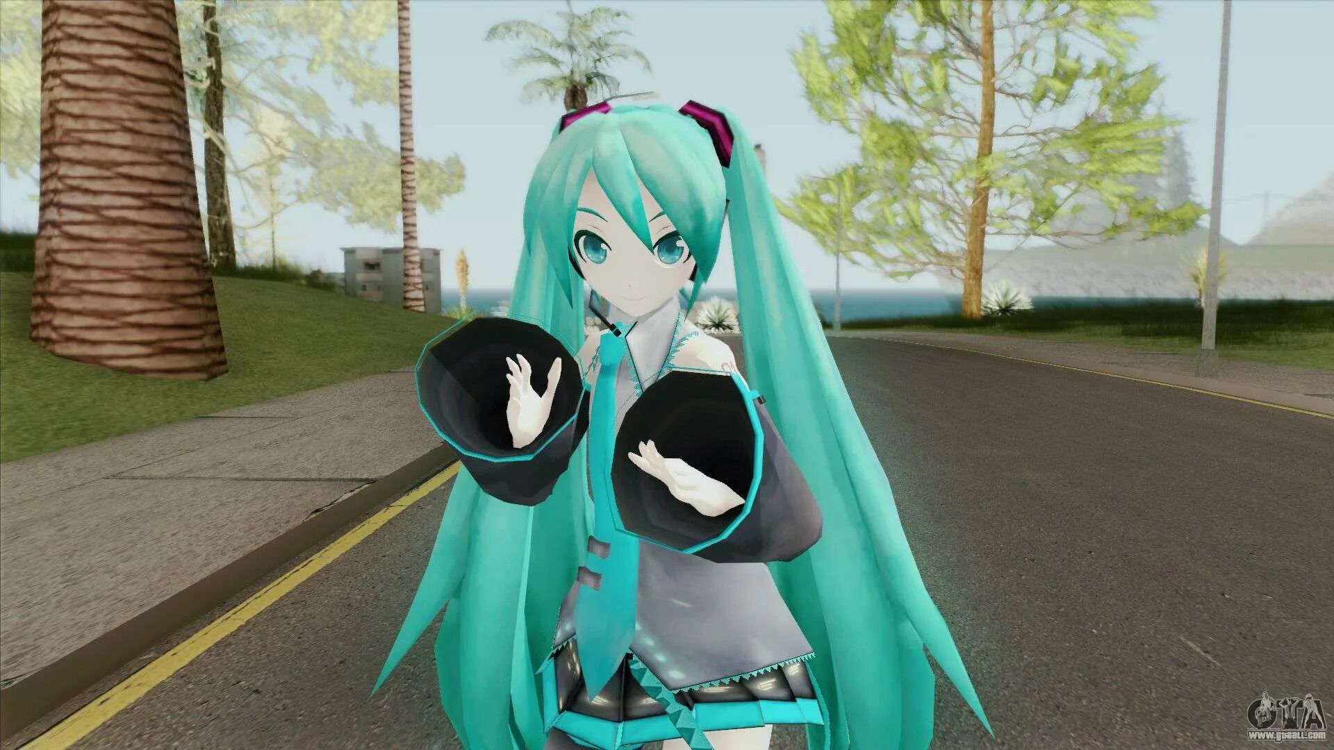 Скин хатсуне мику. Скин Hatsune Miku. GTA San Andreas Hatsune Miku. Hatsune Miku Skin GTA sa. Hatsune Miku в ГТА 5.