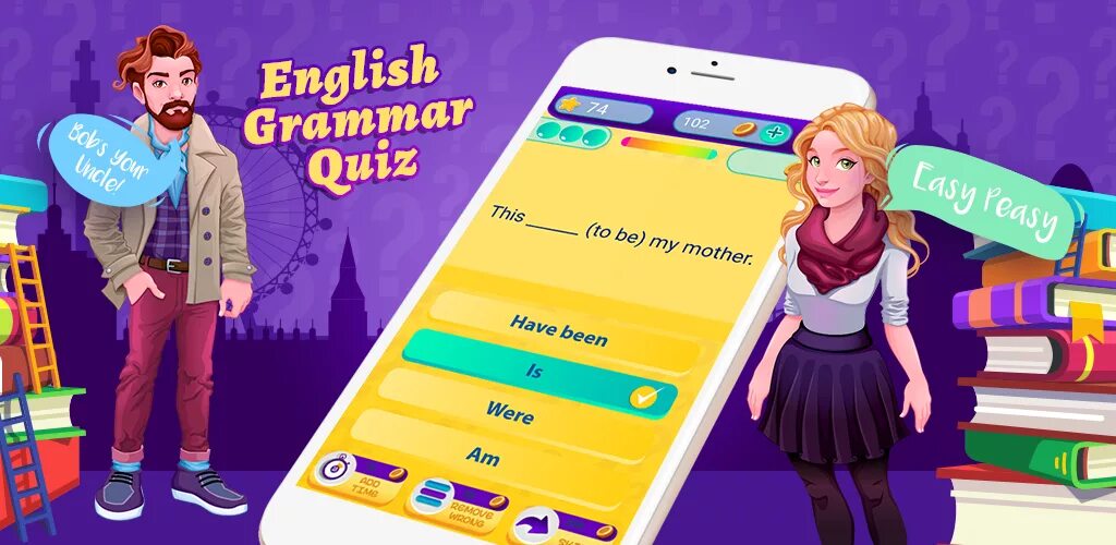 Quiz на английском. Quiz game English. Приложение игры которые помогают изучить английский.