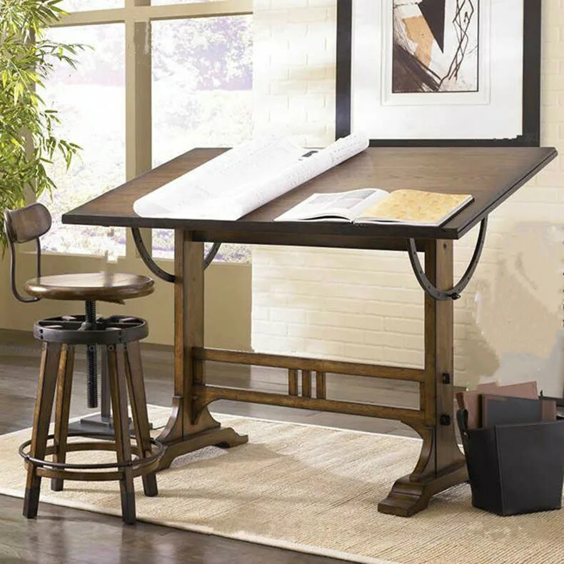 Table desk. Стол для художников и дизайнеров. Стол дизайнера. Стол архитектора. Стол для архитектора и дизайнера.