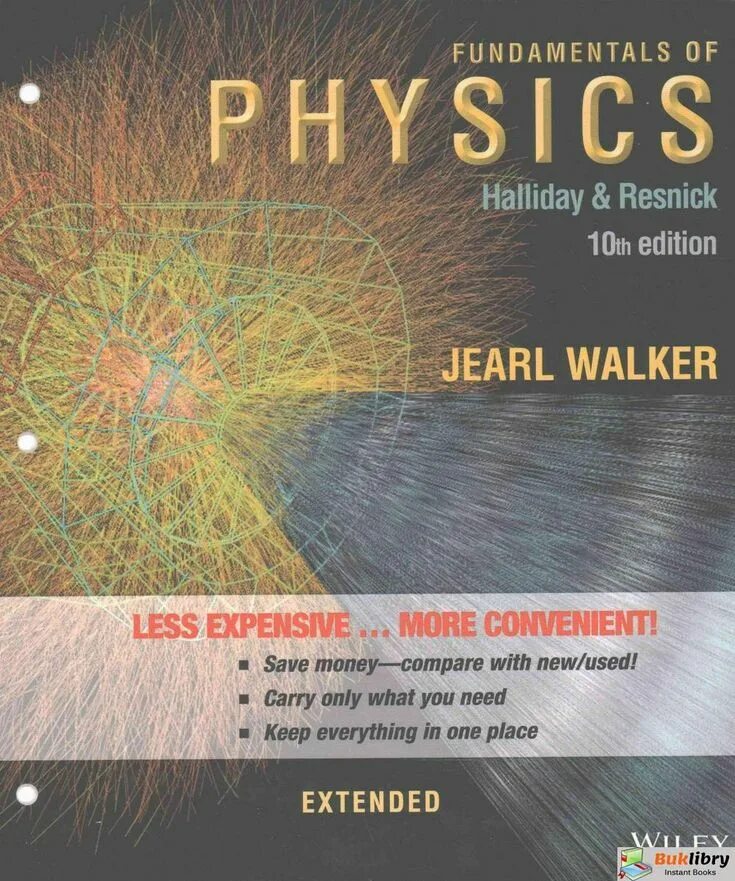 Physics extension. Fundamentals of physics. fundamentals of physics,david halliday,john wiley &amp; sons,inc 2012..