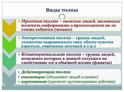 Поведение общности