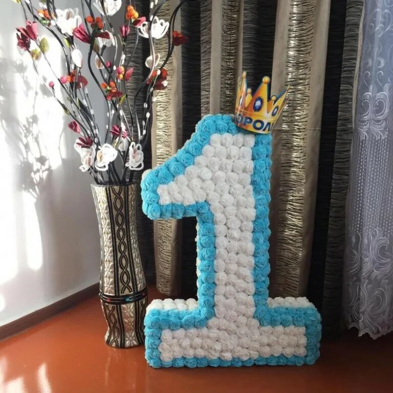 Цифра 1 идеи. Единичка на годик мальчику. цифра единичка на годик. единичка из пенопласта. единичка с салфеток.