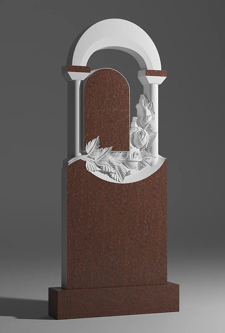 Памятник STL. Памятник арка. Гранитная арка на могилу. Арка на могилу