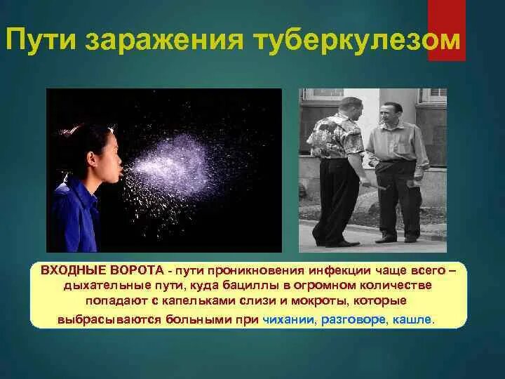 Где можно заразиться туберкулезом. Где можно заразиться туберкулезом