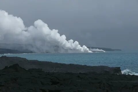 Океаны моря вулкан