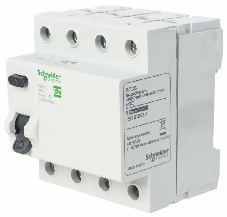 УЗО Schneider Electric easy9. Диф автомат 25а Schneider Electric. УЗО 40а Шнайдер электрик. Schneider Electric УЗО 16а. Автоматический выключатель дифференциального тока 25а 30ма