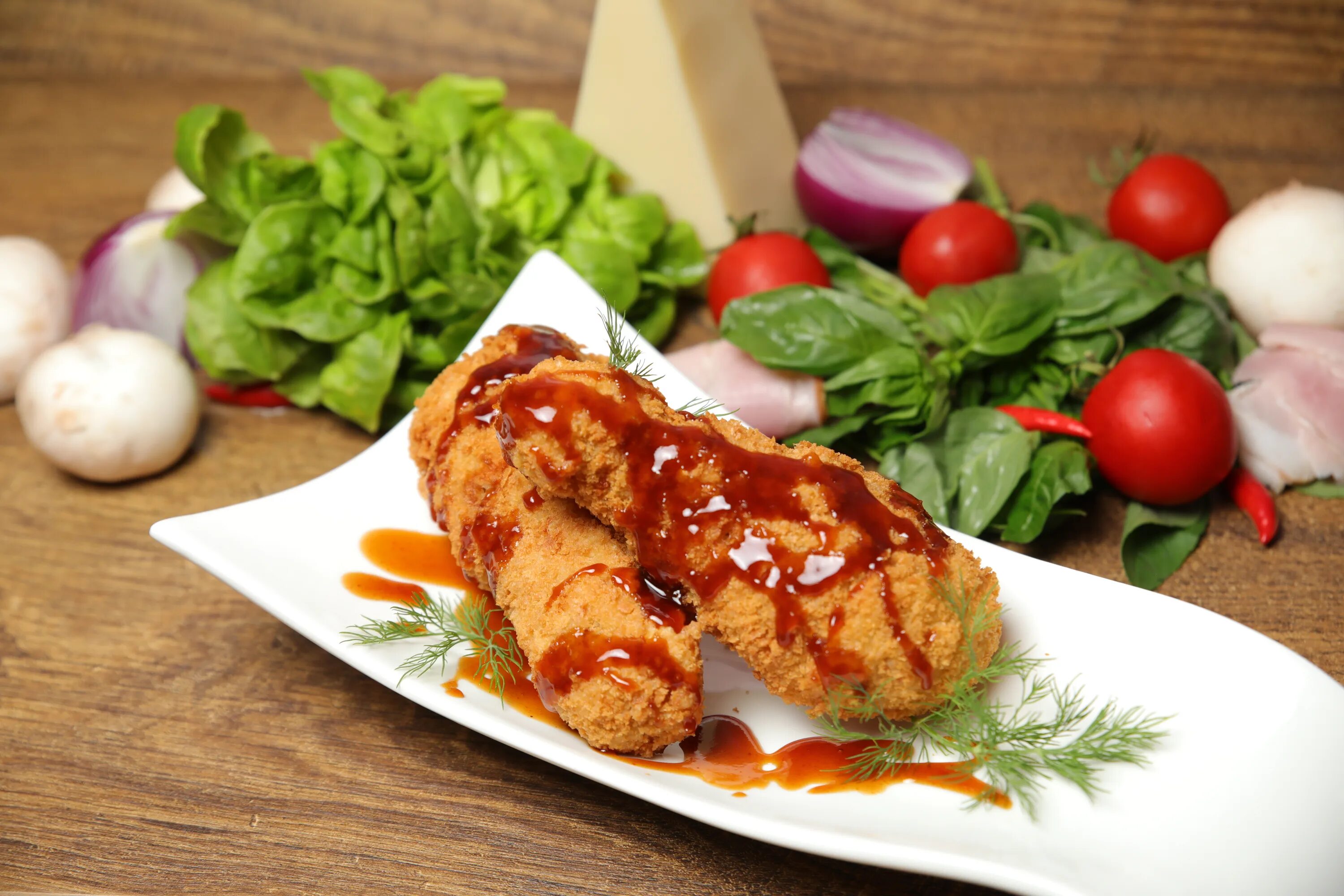 Хрустящие куриные голени. Хрустящие куриные голени