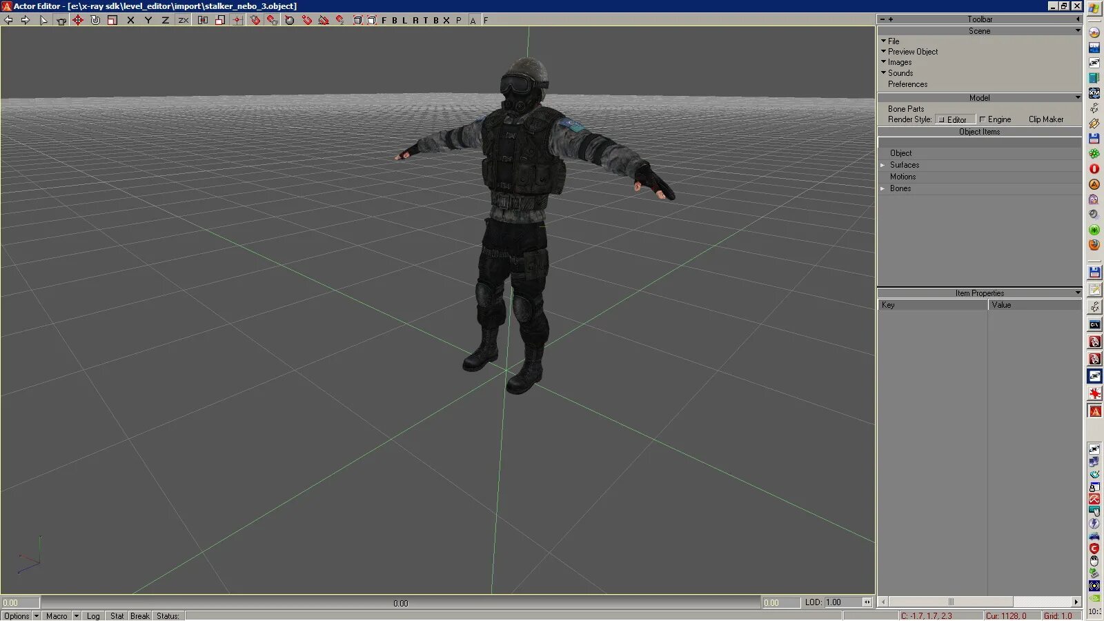 Редактор моделей ogf. A. Нпс для сталкер зп. 0 движок. Ogf editor сталкер.