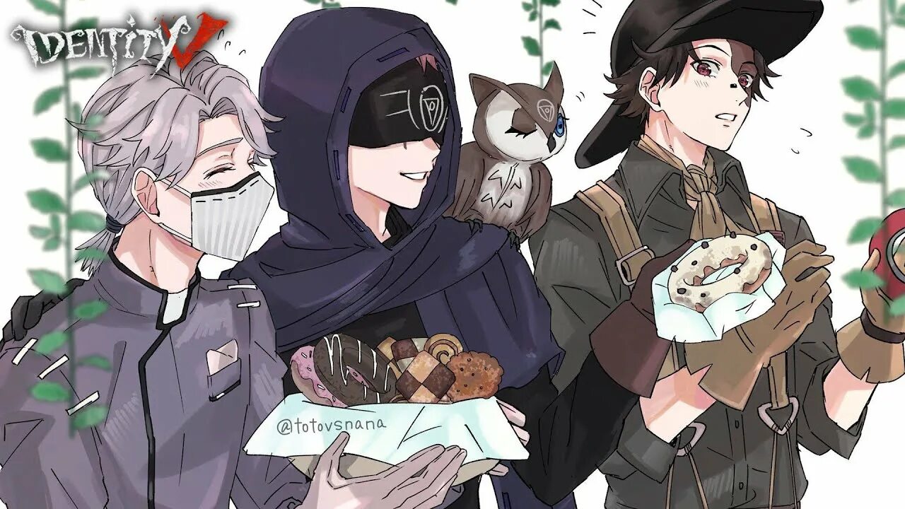 Identity v 3. Эзоп идентити. нортон и илай идентити. identity v илай.
