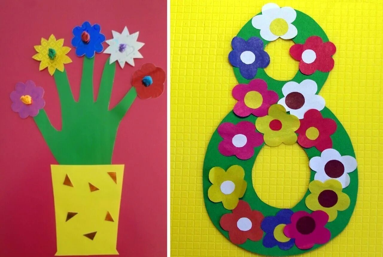 аппликация 8 лет. подарок для мамы на 8 марта в детском саду из ватных дисков. открытка на 8 марта аппликация. аппликация цветы из цветной бумаги. аппликация 8 лет.