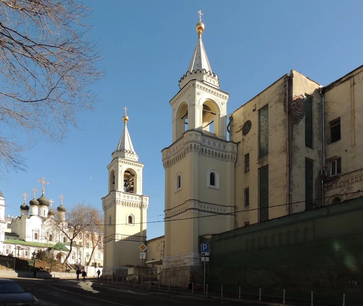 Москва малый ивановский пер. Иоанно-Предтеченский женский монастырь в Москве.