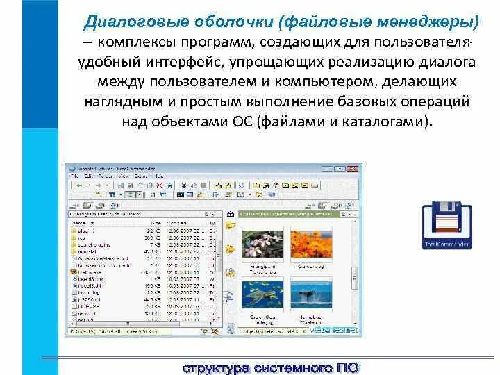 Операционная система относится к программам оболочкам