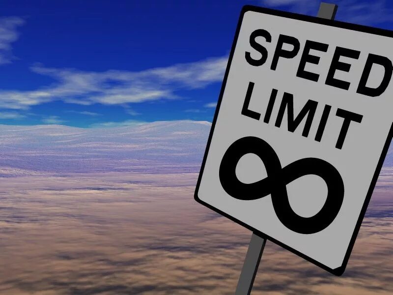 Sped meaning. Limit. No Speed limit. Speed limit Infinity. No limits.