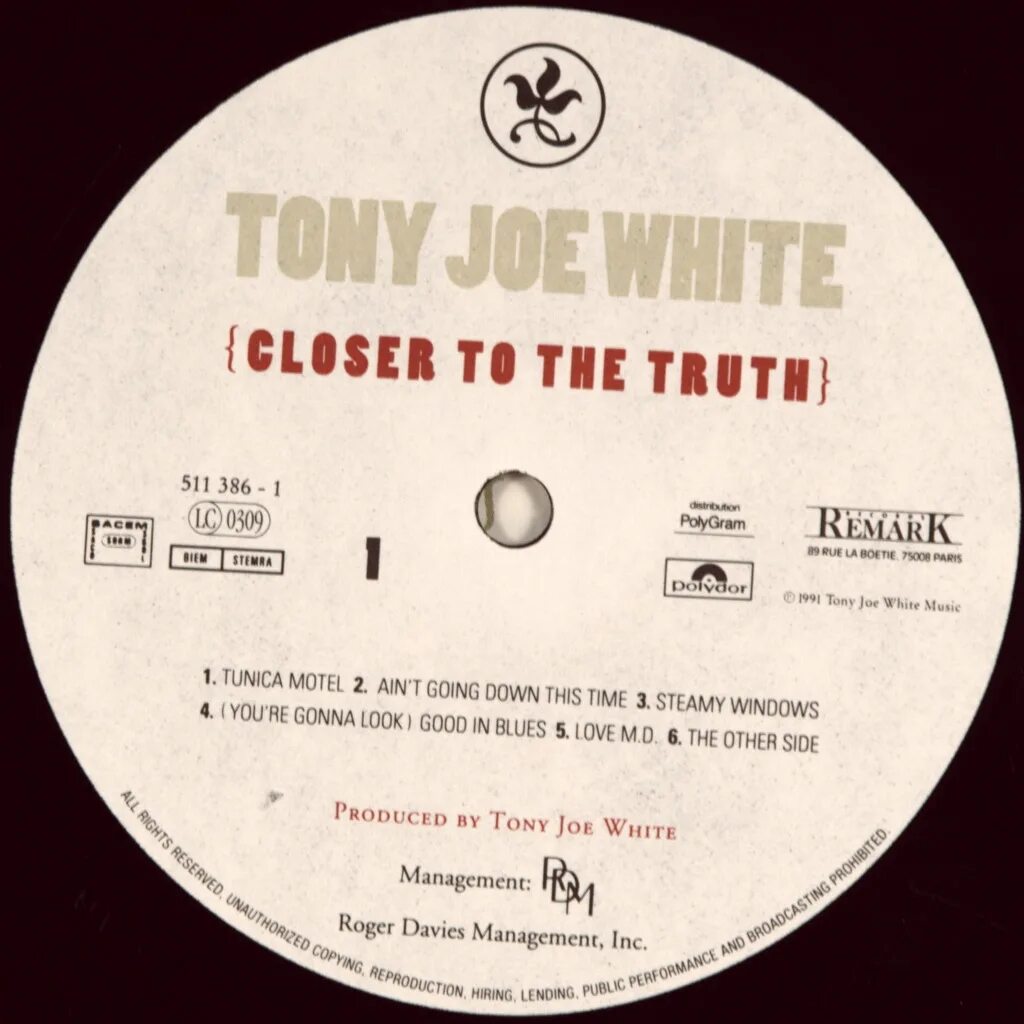 Closer to c. Closer to the Truth Тони Джо Уайт. Обложки к альбомам Tony Joe White. Tony Joe White обложки. Tony Joe White кассета.