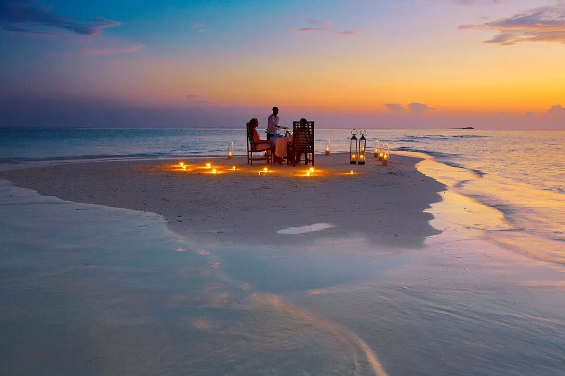 Остров Барос Мальдивы. Море романтика. Вечер на море. Романтика на берегу океана. Traveled away