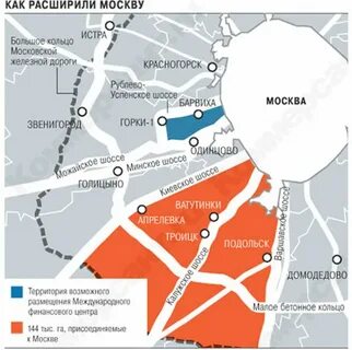 Красногорск присоединят к москве