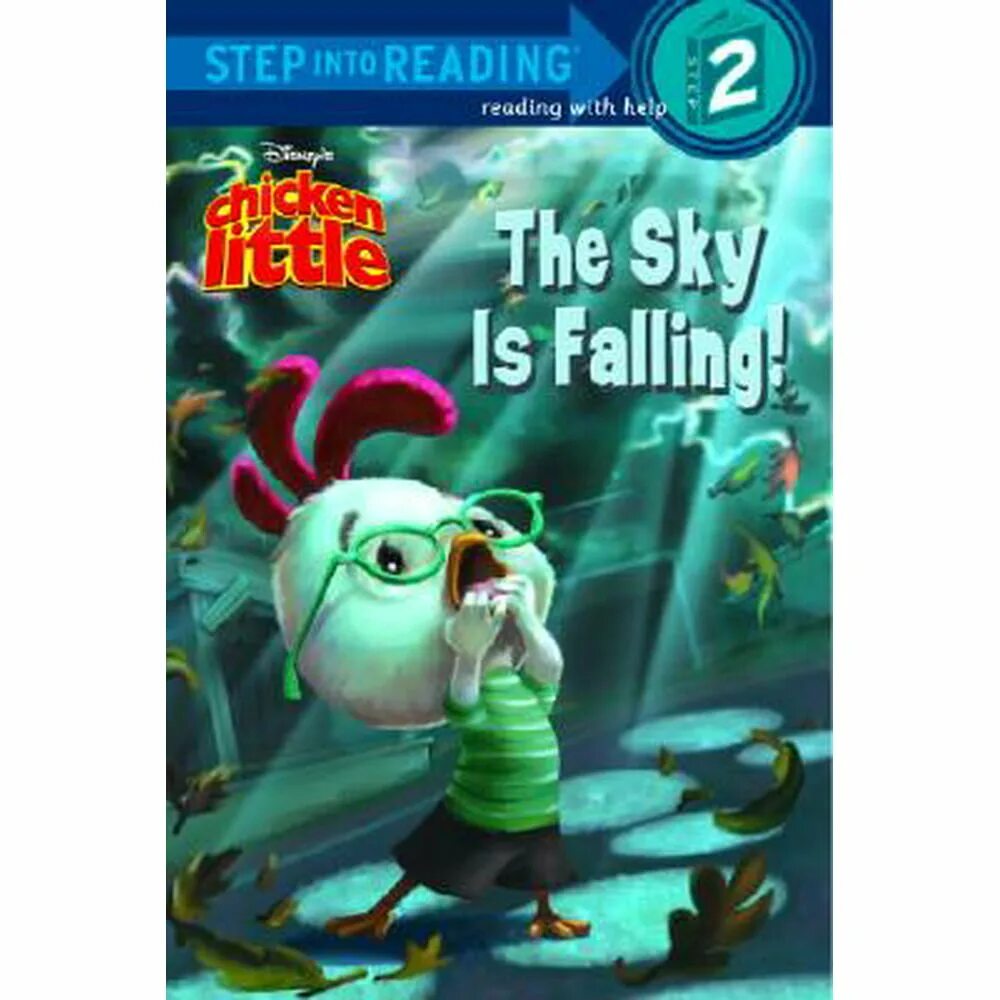 Chicken little книга. Chicken little Sky is Falling. Is Falling. Step into reading 2.