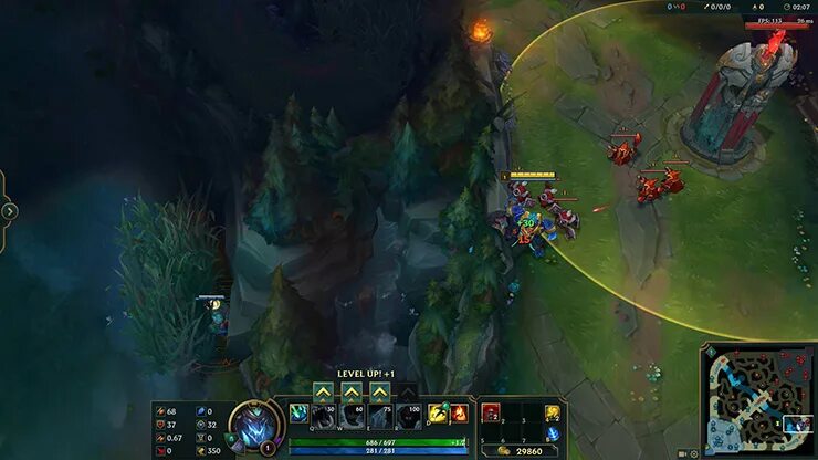 Vision control. Control Ward League of Legends.