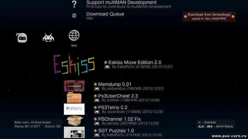 Multiman. Программа Multiman для пс3. Homebrew ps3 игры. Мультиман на ps3