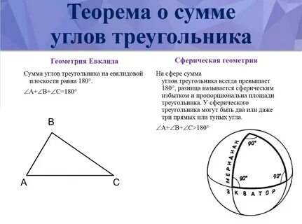 Треугольник больше 180