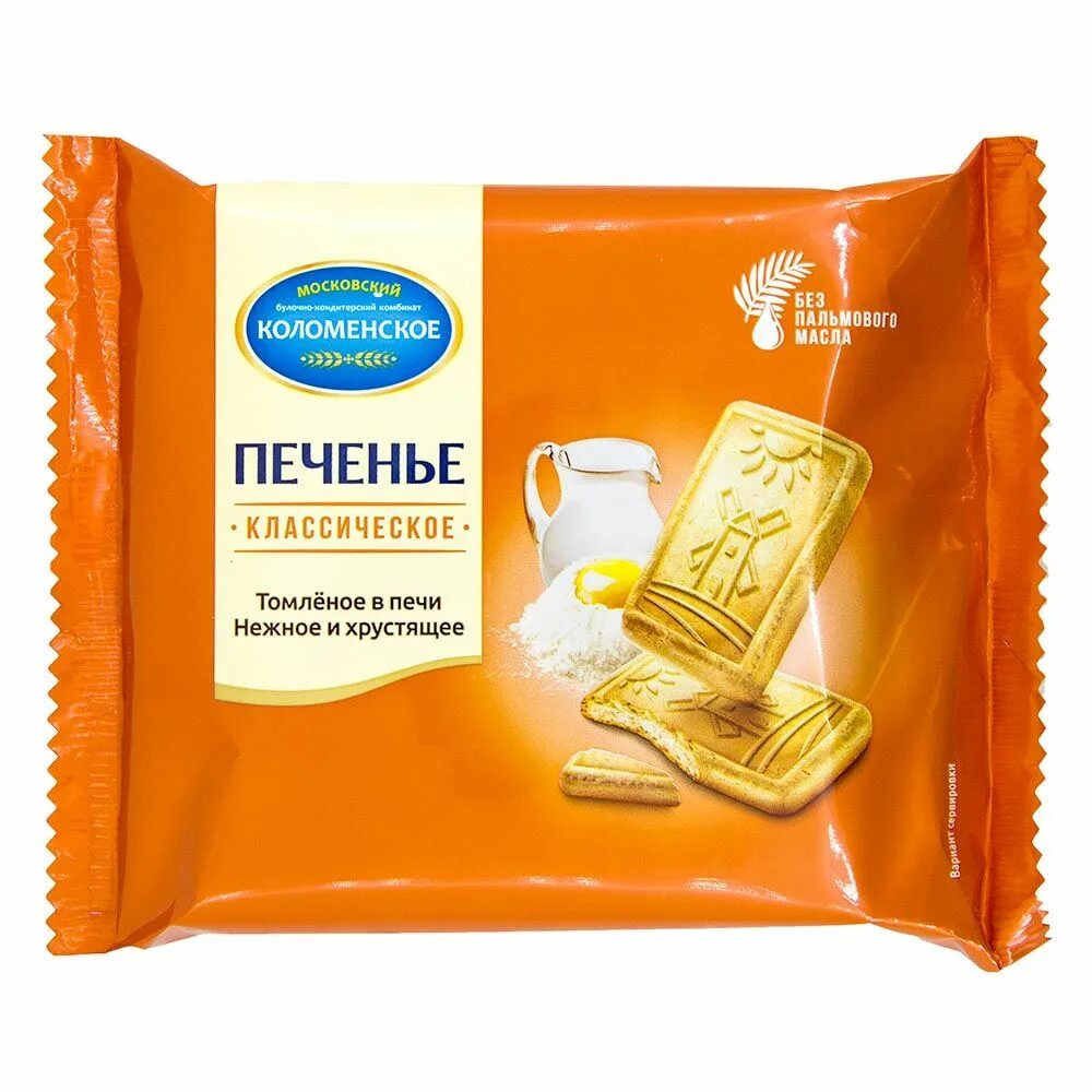 Печенье Коломенское Классическое, 240гр х 4 пачки - купить с доставкой по выгодн