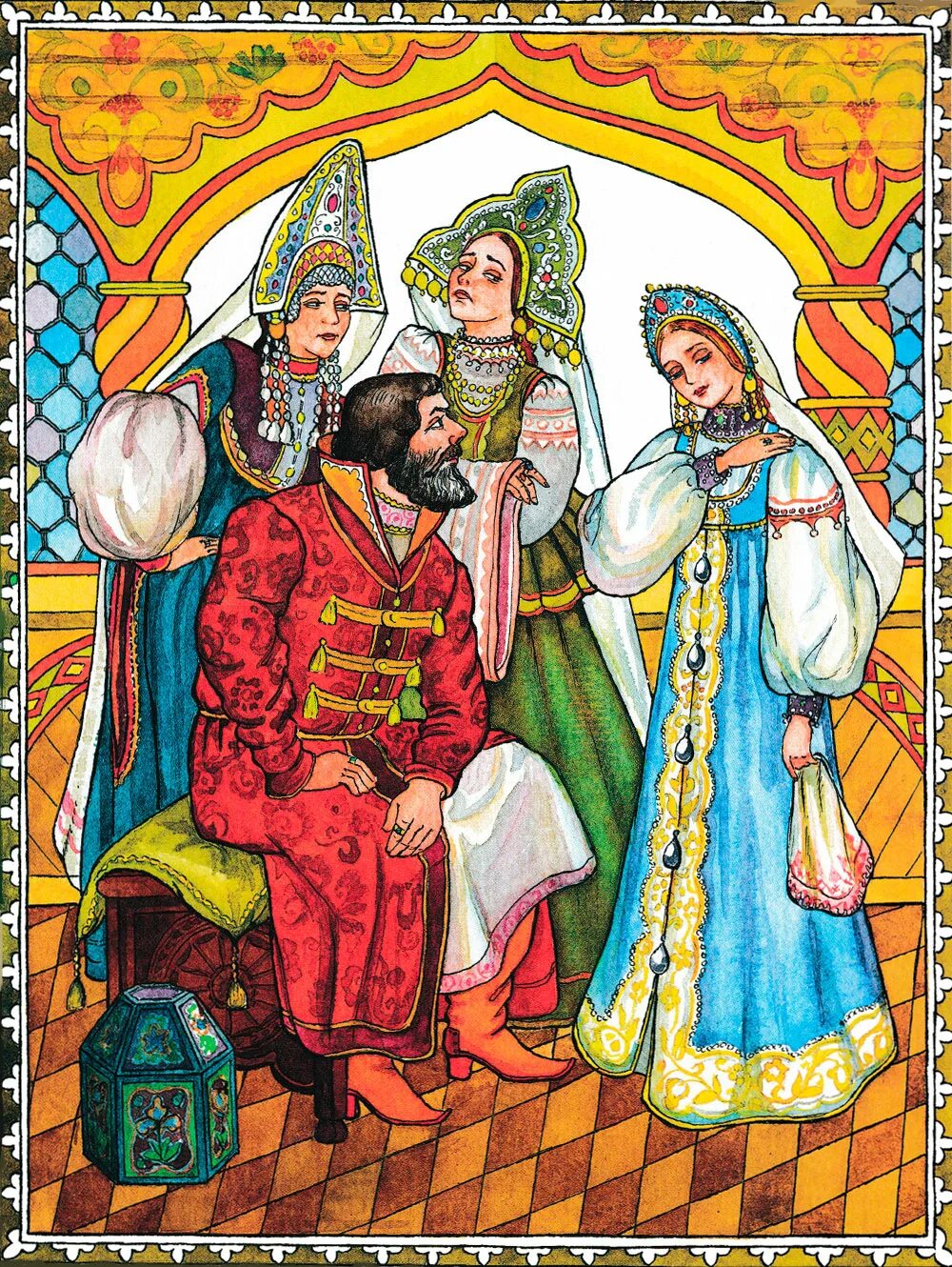 Аксаков аленький цветочек. Аксаков аленький цветочек купец. Купец с дочерьми аленький цветочек. Купец из аленького цветочка. Маленькие цветочки сказка.