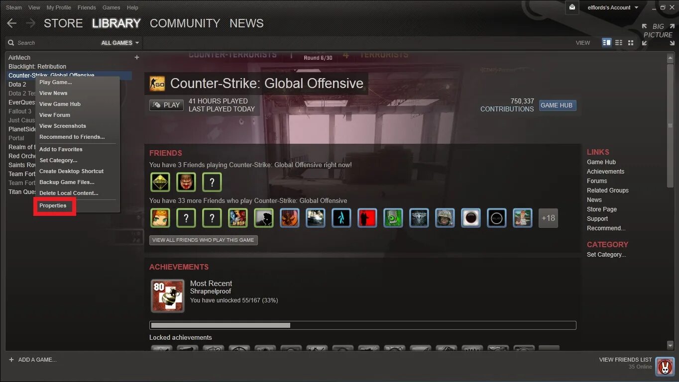 Steam counter