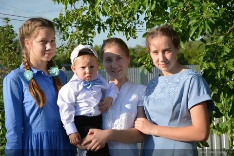 Многодетная семья в алтайском крае