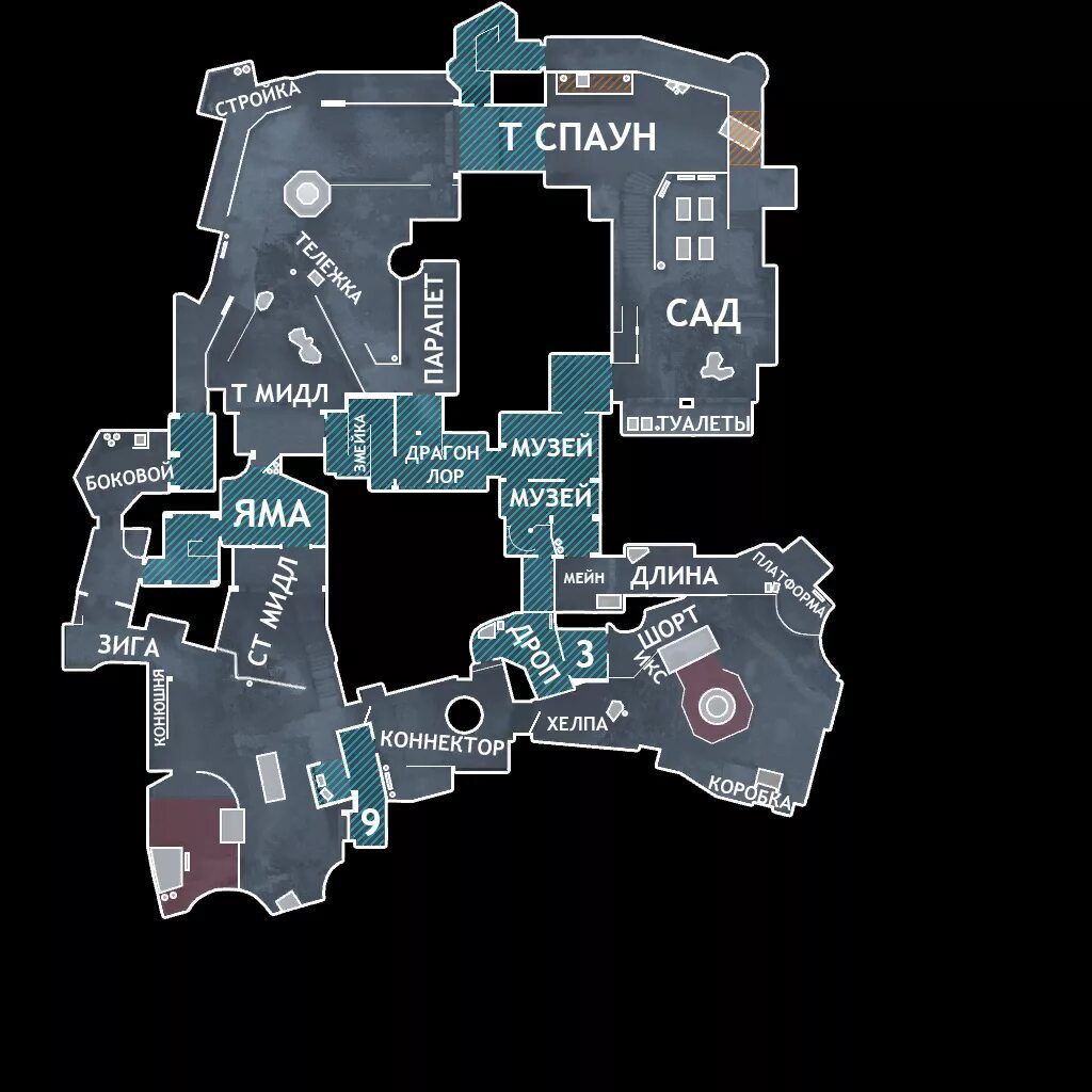 Обозначения cs go. Карта cobblestone cs go. карта каблстоун кс го. мираж кс го обозначения. кобблстоун позиции напарники.