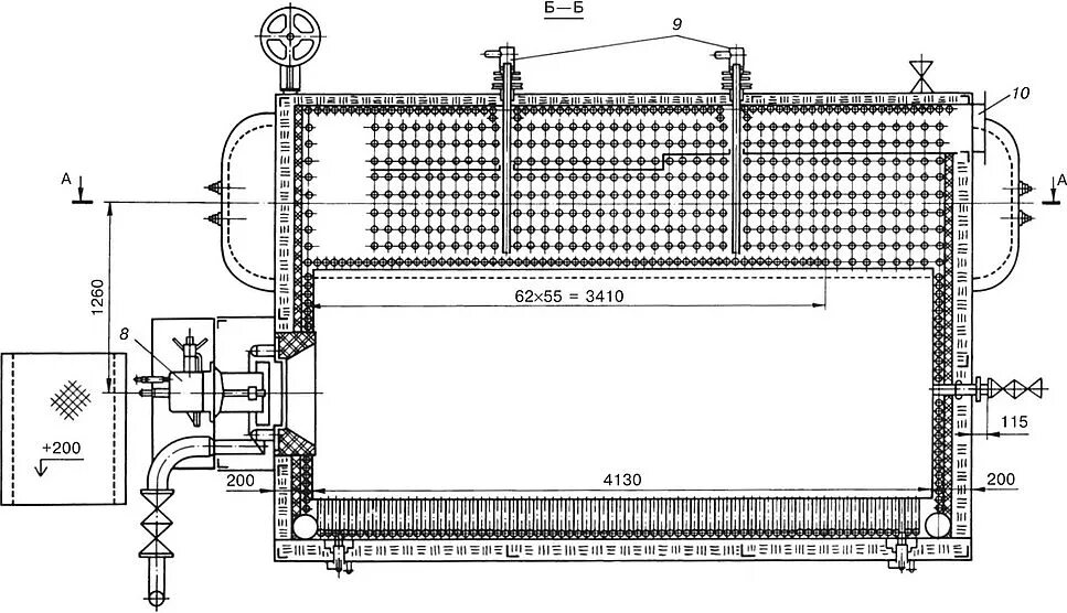 Работа котла де. Котел де 6 5 14гм чертеж. Котел де 6 5 14гм чертеж. Работа котла де. Котел де-25-14гм экономайзер.