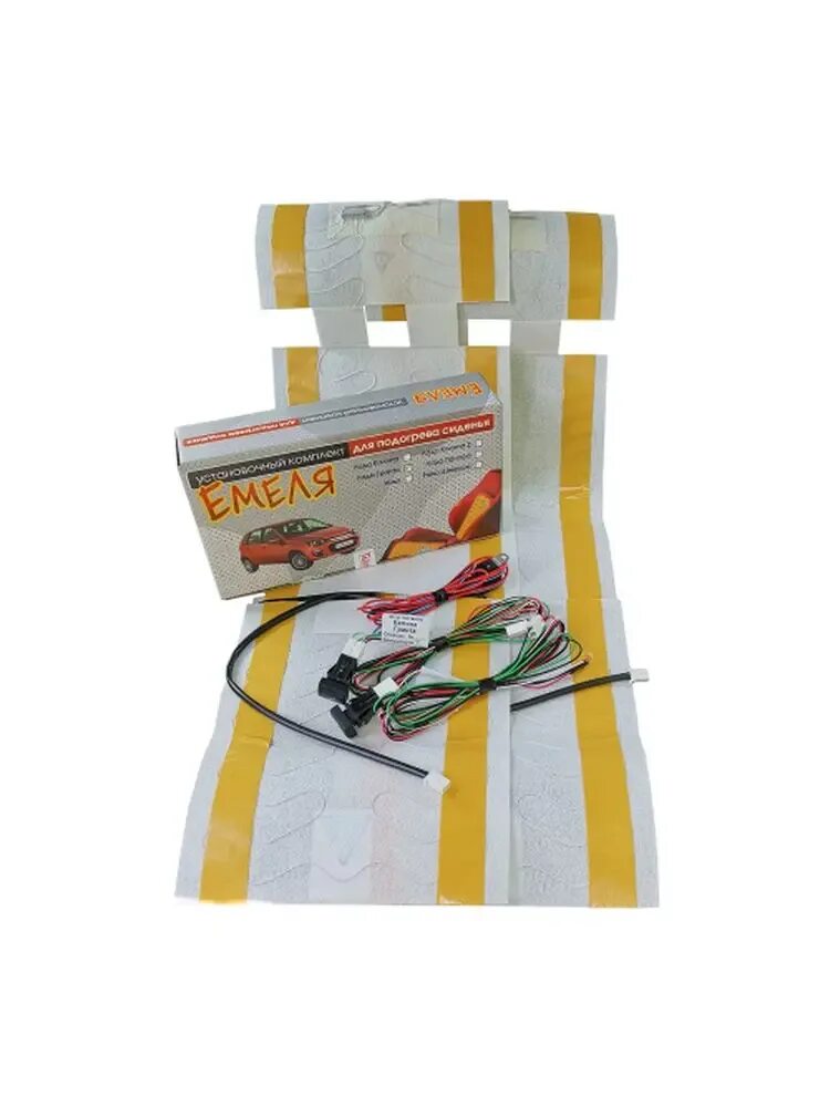 Подогрев сидений емеля ук-2. Электрогрелка емеля ук 2. Емеля установочный комплект ук 2. Комплект обогрева сидений емеля. Емеля установочный комплект.