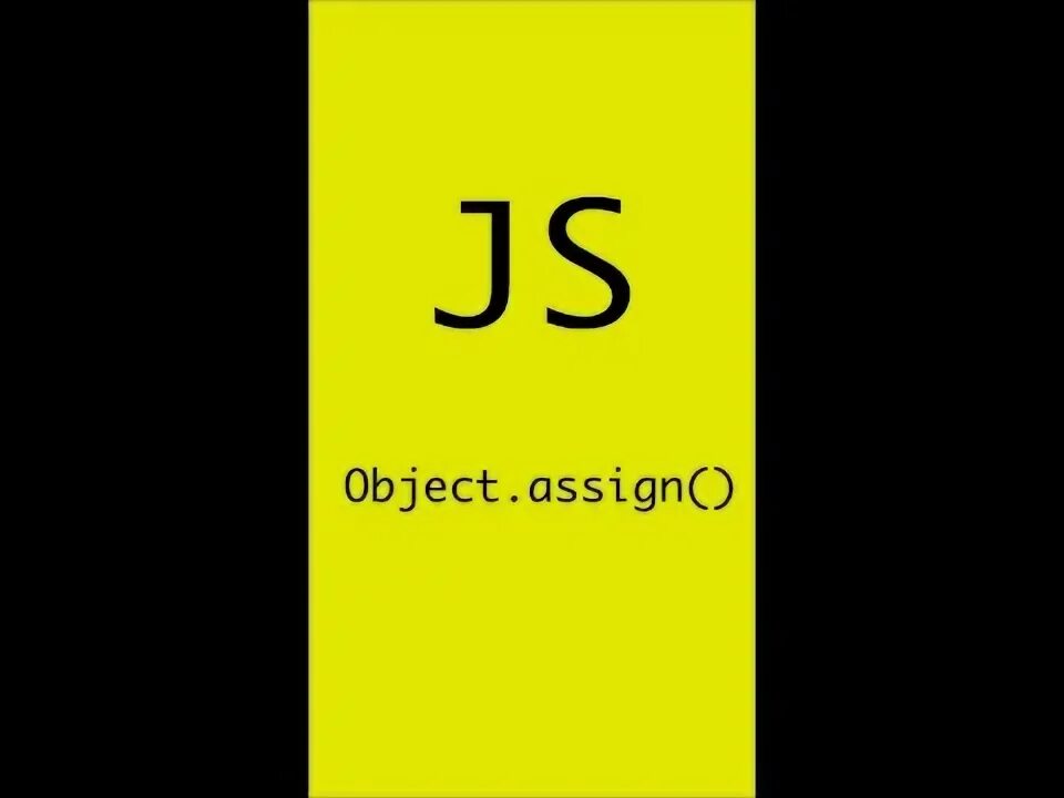 Object assign