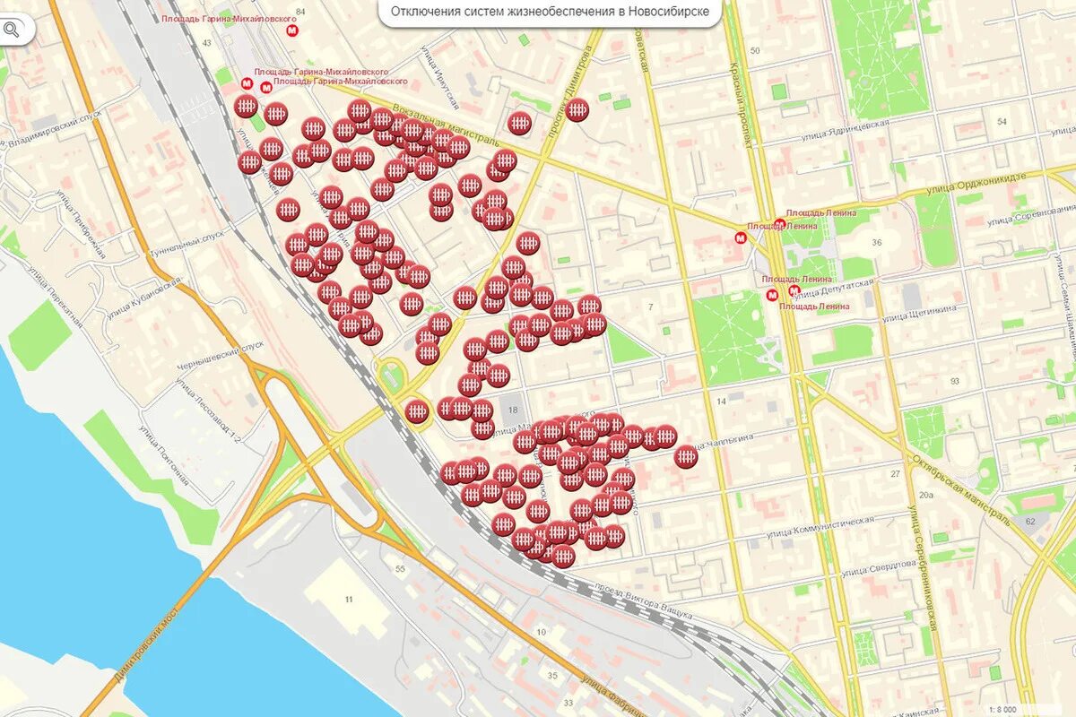 План города Новосибирска. Отключения Новосибирск. Карта отопления Новосибирск. Отключения Новосибирск отопления карта.