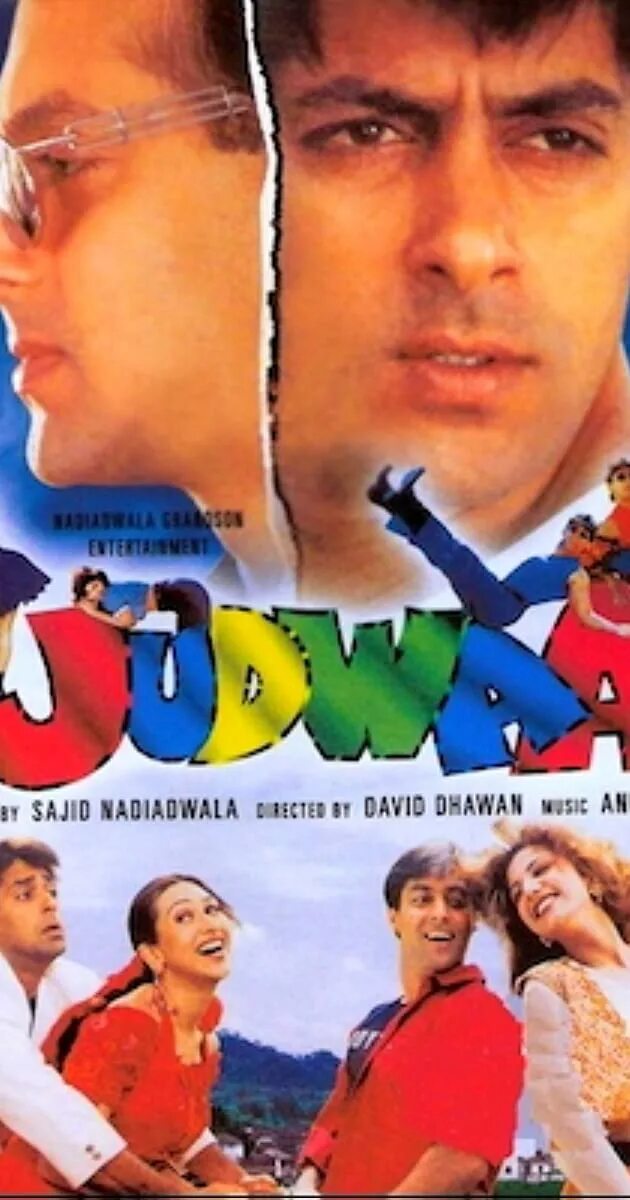 Беспечный близнецы 1997. Беспечные близнецы  judwaa  1997. салман кхан беспечные близнецы. двойняшки индийский фильм. индийский фильм двойняшки непоседы.