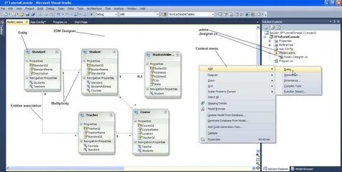 Visual studio создание бд