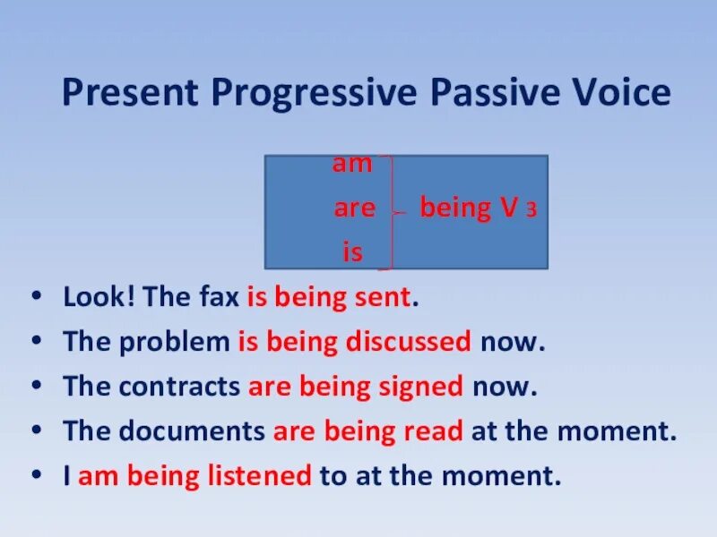 Present perfect passive примеры. Present progressive passive voice. предложения с present progressive passive. present progressive passive правило. презент прогрессив в пассивном залоге.