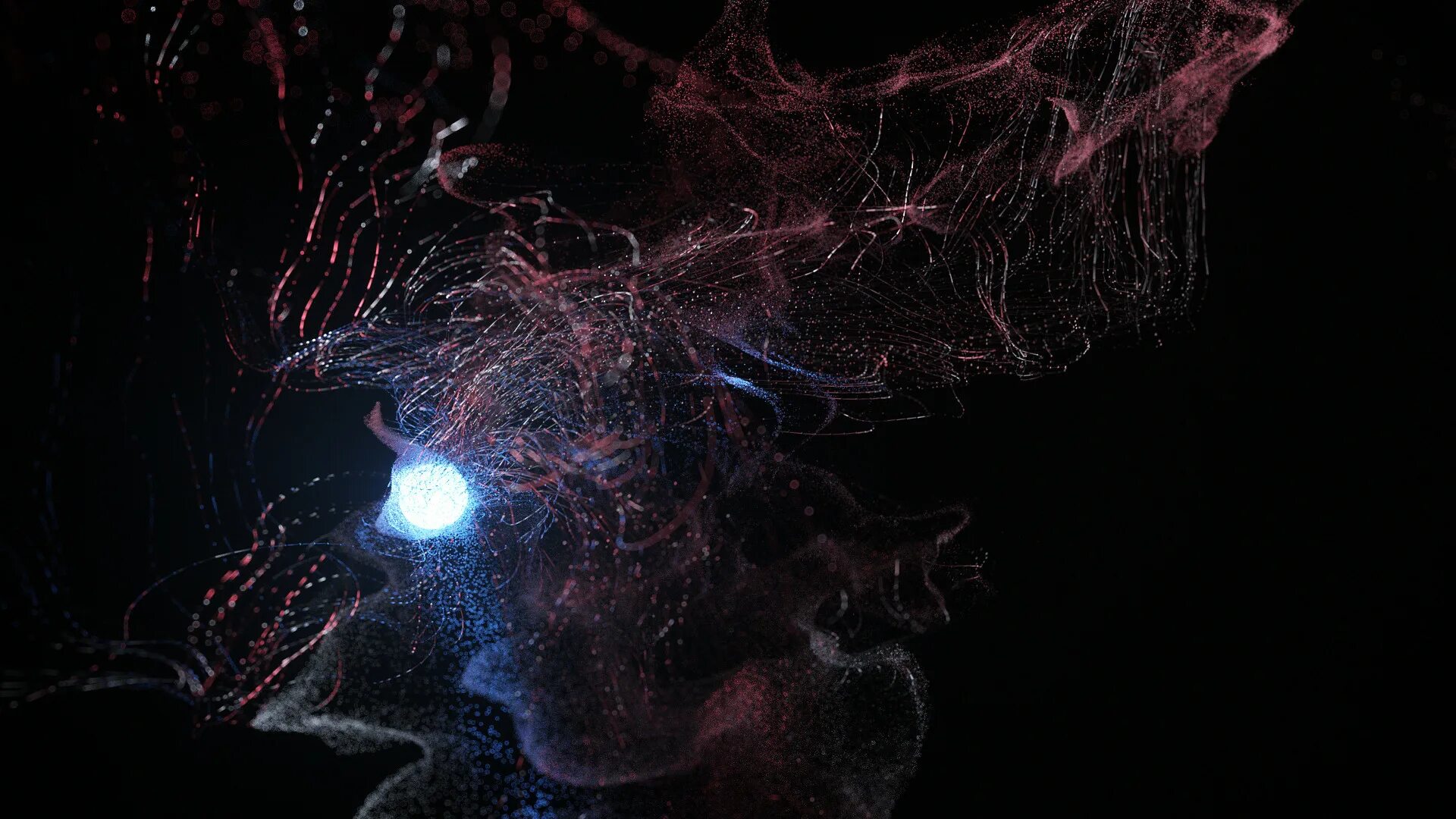 Houdini 2025. Частицы houdini. человек из частиц houdini. houdini cinema 4d. задние фоны для проектов в houdini.