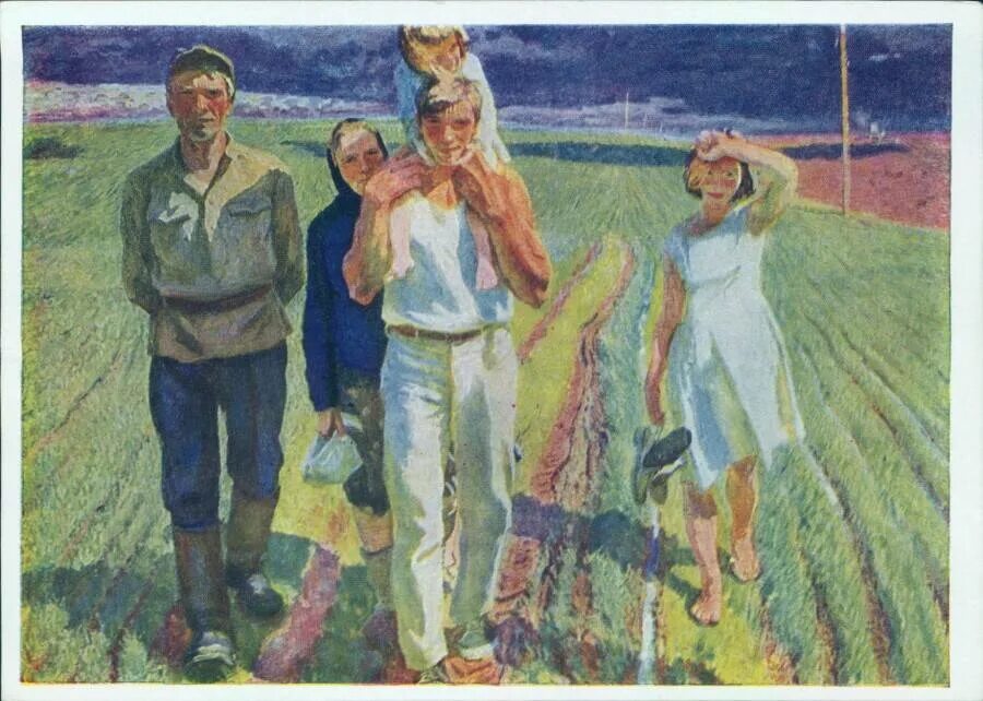 « июньская пора». братья ткачевы. ткачевы картина«свадьба в дуброво» (1988-1997). ткачевы на связи 4. выставка «братья ткачёвы.