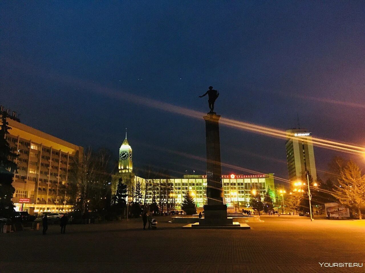 Центральная площадь красноярска