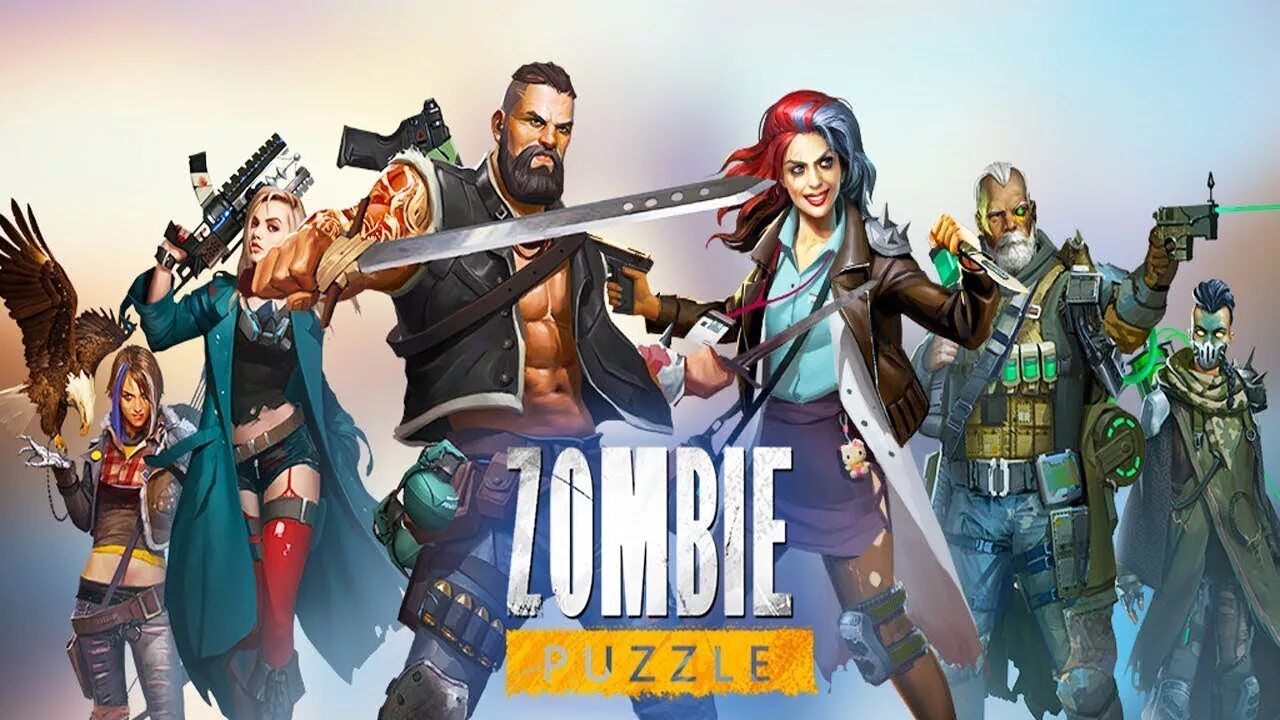 Игра зомби пазл. Игра про зомби пазл андроид. Империя зомби пазл. Zombies and Puzzles герои фото.