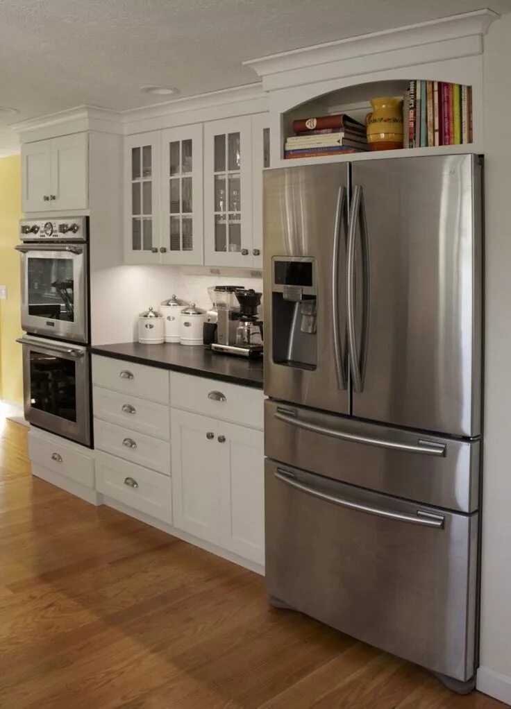 KitchenAid 30-cu ft Built-in Side-by-Side Refrigerator with Ice Maker (Stainless