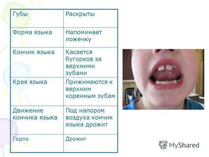 Дрожит язык